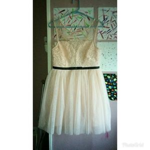 A formal homecoming dress